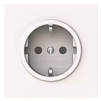 Busch-Jaeger SCHUKO kištukinis lizdas 20 EUCB-44G Safety+ Alpine White future® linear