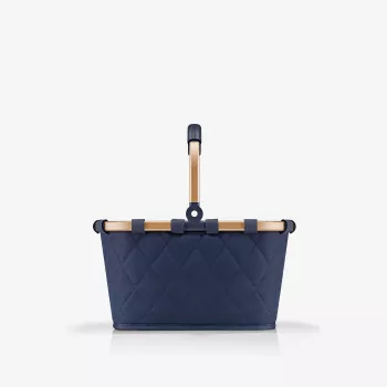 Reisenthel carrybag XS frame rhombus midnight gold