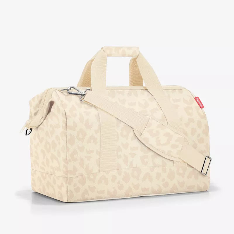 Reisenthel Allrounder L Leo Vanilla kelioninis krepšys 30L, vandeniui atsparus, 48x39.5x29cm