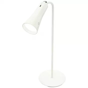 ANSMANN 3in1 LED stalinė lempa balta – stalinė lempa, naktinė šviesa, power bank, 4000mAh, reguliuojamas ryškumas, liečiamas valdymas