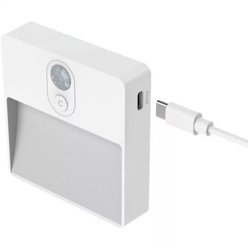 ANSMANN NL5R LED naktinė lemputė su prieblandos jutikliu, balta, 7,0 cm, 1 vnt. (1600-0481)