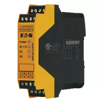 Eaton Safety Relay ESR5-NO-31-24VDC 24 V DC 3 NO + 1 NC Screw Terminals DIN Rail
