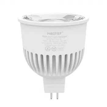 MIBOXER FUT112 LED Retrofit GU5.3/MR16 6W RGB-CCT 2,4GHz Smooth Dim Smart Spotlight Bulb