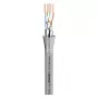 Sommer Cable SC-Mercator CAT.7 tinklo kabelis, FRNC, Ø 6.5 mm, pilkas (580-0306F)
