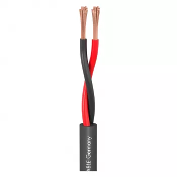 Sommer Cable Meridian Mobile SP215 garsiakalbių kabelis 2 x 1,5 mm² PVC juodas (metrais)