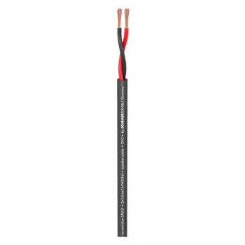 Sommer Cable Meridian Mobile SP215 garsiakalbių kabelis 2 x 1,5 mm² PVC juodas (metrais)