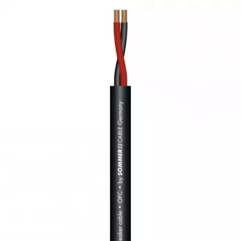 Sommer Cable 425-0051 Meridian Mobile SP225 garsiakalbių kabelis 2x2.5 mm² PVC juodas 7,0 mm