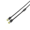 Sommer Cable SC-Mercator CAT.7 PUR tinklo kabelis, 8 x 0,14 mm², RJ45 – RJ45, HIROSE, juodos spalvos, 5 m (P7HS-0500-SW)