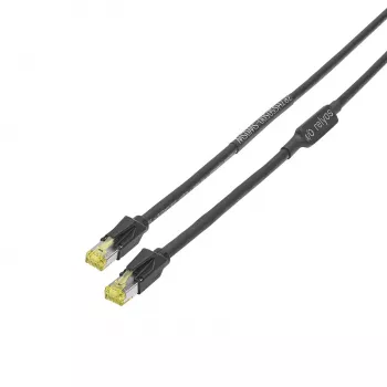 Sommer Cable SC-Mercator CAT.7 PUR tinklo kabelis, 8 x 0,14 mm², RJ45 – RJ45, HIROSE, juodos spalvos, 5 m (P7HS-0500-SW)