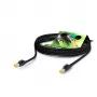 Sommer Cable SC-Mercator CAT.7 PUR Network Patch Cable 10m Black S/FTP RJ45 Hirose