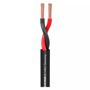 Sommer Cable 440-0051 Meridian Mobile SP240 2 x 4,0 mm² garsiakalbių kabelis - juodas - parduodamas metrais