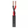 Sommer Cable 440-0051 Meridian Mobile SP240 2 x 4,0 mm² garsiakalbių kabelis - juodas - parduodamas metrais