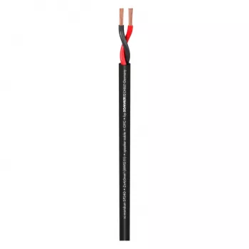 Sommer Cable 440-0051 Meridian Mobile SP240 2 x 4,0 mm² garsiakalbių kabelis - juodas - parduodamas metrais