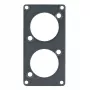 Sommer Cable SYPFB1-2D Front Panel - Juodas, 2 D dydžio išpjovos SYP-1 sistemai