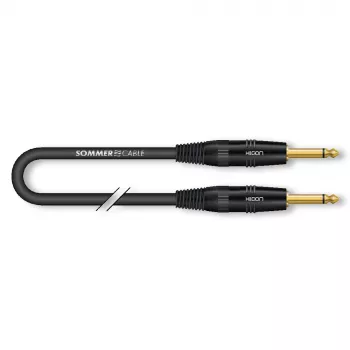 Sommer Cable SC-Spirit LLX 6,0m Instrument Cable TS/TS Mono Black