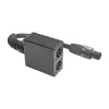 Sommer Cable SPY-N153 Garsiakalbio kištukas, tiesus, antracitinis