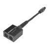 Sommer Cable SPY-N153 Garsiakalbio kištukas, tiesus, antracitinis