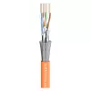 Sommer Cable SC-Mercator CAT.7 S/FTP tinklo instaliacinis kabelis 8x vidiniai laidininkai 4x2² FRNC - oranžinis