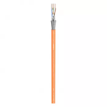 Sommer Cable SC-Mercator CAT.7 S/FTP tinklo instaliacinis kabelis 8x vidiniai laidininkai 4x2² FRNC - Oranžinis