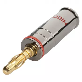 Sommer Cable HICON Banana Plug Screw Terminal Connector Red