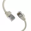 EFB Elektronik RJ45 Patch Cable Cat.6A U/FTP TPE 4mm Ultraflex Grey 3m