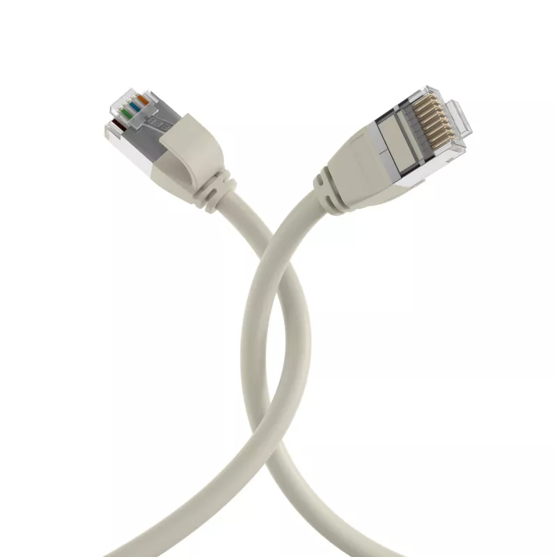 EFB Elektronik RJ45 Patch Cable Cat.6A U/FTP TPE 4mm Ultraflex Grey 3m