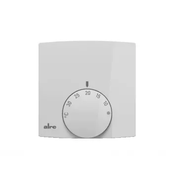 ALRE kambario termostatas paviršiniam montavimui 5-30°C NC kontaktas 2A 230V RTBSB-201.00