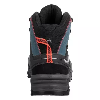 SALEWA Shoes Alp Trainer 2 Mid GTX Women - Java Blue / Fluo Coral - UK 5.5 (EU 38.5)