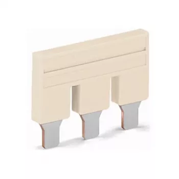 WAGO 2010-403 Praeinamoji gnybtų jungtis, 57 A, 1000 V, 3 laidininkai, Push-in CAGE CLAMP, pilka, DIN bėgelis 35