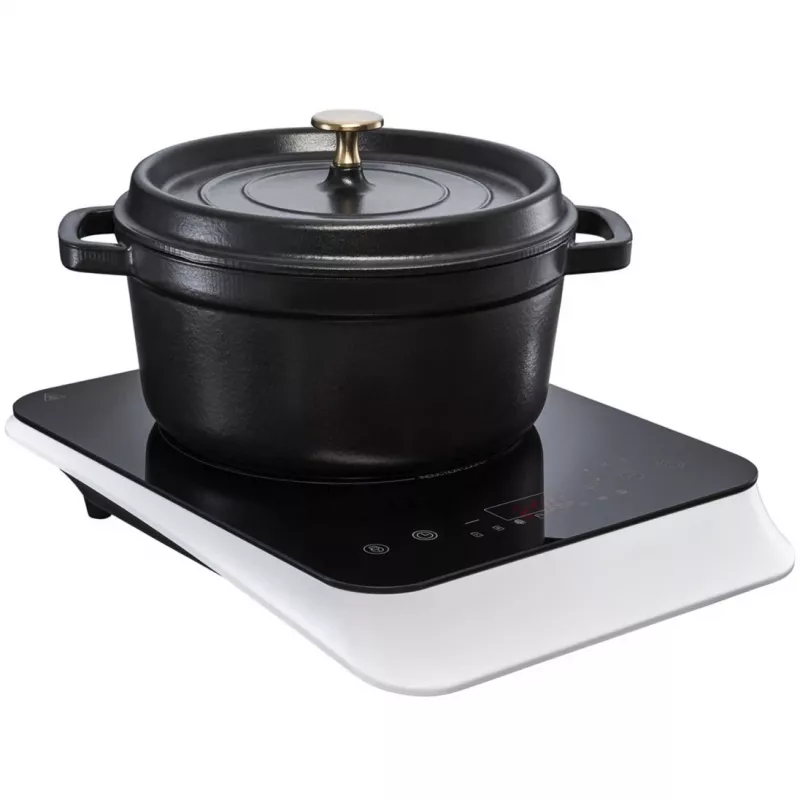 MEDION LIFE Induction Hob MD 18490 (Black/White, 2000 Watt)