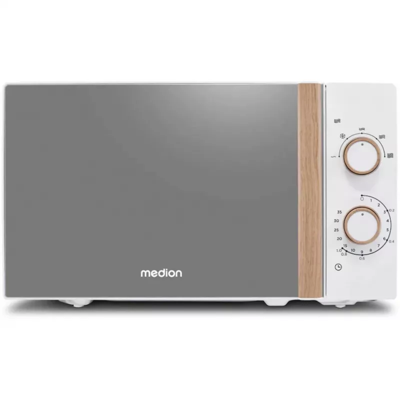 Medion Life MD 10596 solo mikrobangų krosnelė, 20 L, 700 W, balta