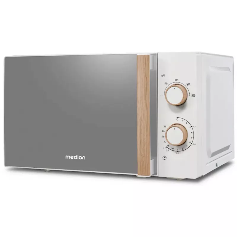 Medion Life MD 10596 solo mikrobangų krosnelė, 20 L, 700 W, balta
