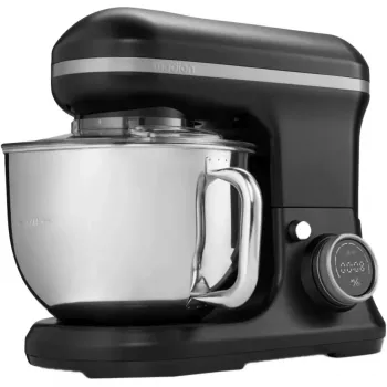 MEDION LIFE Digital Kitchen Machine MD18420 (Juoda, 1200 W, 5 L dubuo, įsk. ledų gaminimo dubenį)