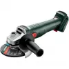 Metabo W 18 7-125 (602371840) Belaidis kampinis šlifuoklis, 18 V, 125 mm, žalia/juoda, be akumuliatoriaus, Metabox dėžutėje