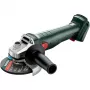 Metabo W 18 7-125 (602371840) Belaidis kampinis šlifuoklis, 18 V, 125 mm, žalia/juoda, be akumuliatoriaus, Metabox dėžutėje