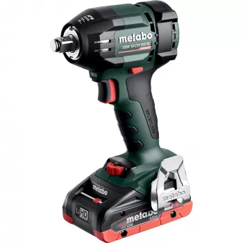METABO SSW 18 LTX 550 BL Belaidis smūginis veržliasukis 18V (Žalia/Juoda, 2x LiHD 4.0Ah, Metabox dėžutėje)