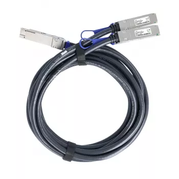 BlueOptics Cisco QDD-2Q200-CU2M BlueLAN Passive 400GBASE-CR8 QSFP-DD į 2x200GBASE-CR4 QSFP56 Direct Attach Breakout Laidas, 2m