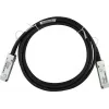 BlueLAN suderinamas Dell GO2HCZM QSFP+ Direct Attach Copper kabelis, 40GBASE-CR4, 3m, 28AWG