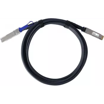 BlueLAN suderinamas Mikrotik DDQ+DA0001 QSFP-DD tiesioginio prijungimo kabelis, 400GBASE-CR4, Ethernet, 26 AWG, 1 metras (DDQ+DA0001-BL)
