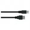 KABELMEISTER USB 3.0 ilginimo laidas, Type A kištukas – lizdas, 0,5 m, juodas