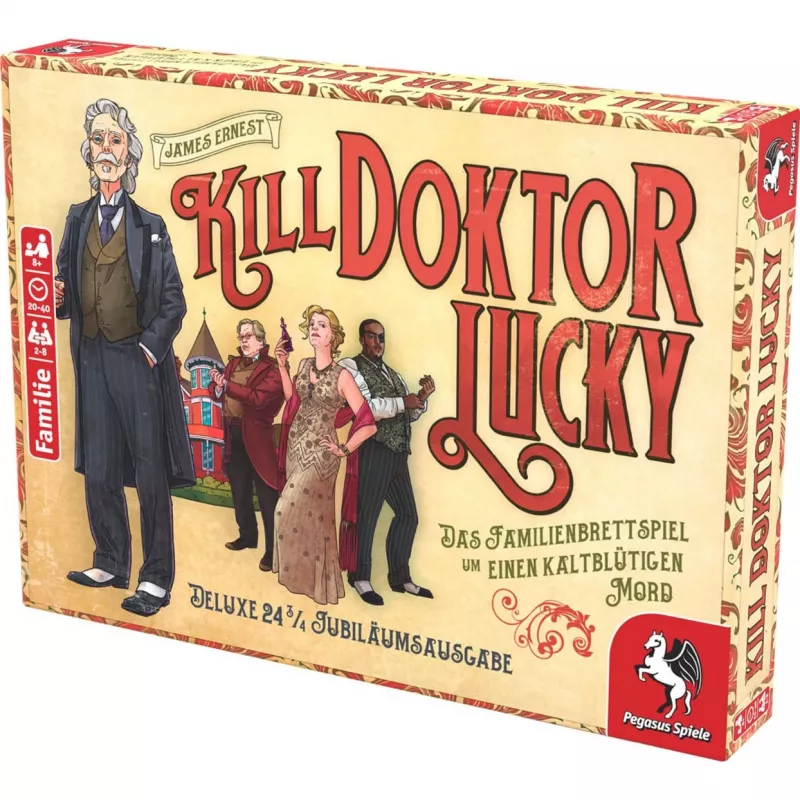 PEGASUS Kill Doktor Lucky – šeimos stalo žaidimas