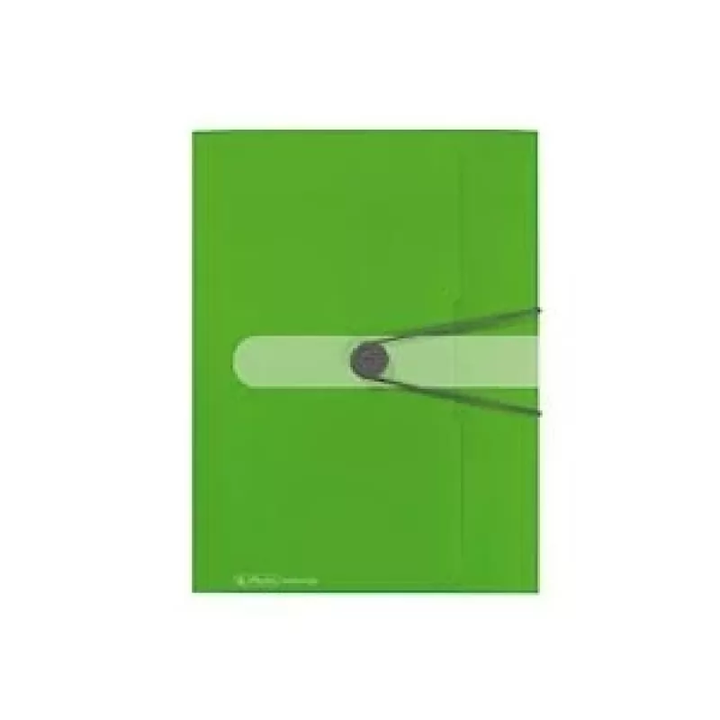 HERLITZ Elastic Folder A4 PP Opaque Apple Green