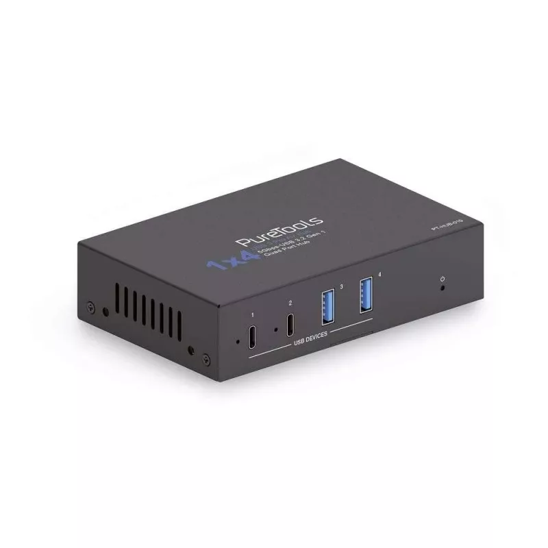 PureLink PT-Hub-010 USB 3.2 Gen 1 4-Port Industrial Hub 2x USB-A 2x USB-C