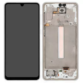 Samsung Galaxy A33 5G LCD ekrano modulis, baltas (GH82-28143B)