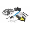 Amewi M18 Brushless Drone su Kamera ir LED Žiedu RTF