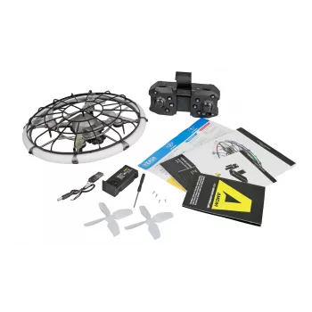 Amewi M18 Brushless Drone su Kamera ir LED Žiedu RTF