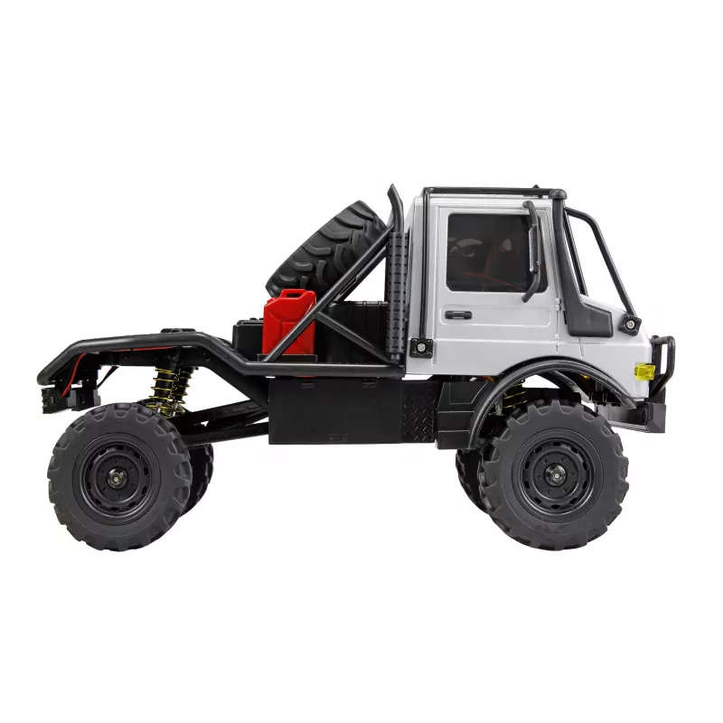 Amewi Mercedes-Benz Unimog U4000 Scale Crawler 4WD 1:18 RTR Grey