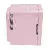 ELLE Home ESDAFX08PUEU mini šaldytuvas su LED makiažo veidrodėliu, 8 l, violetinis