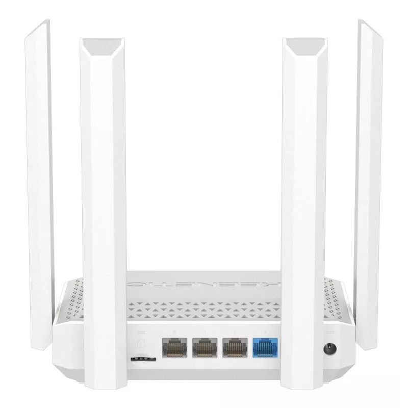 Keenetic Speedster 4G+ maršrutizatorius AC1200 Dual-Band Wi-Fi 5, 4G LTE Cat 4, 5x Fast Ethernet, USB 2.0, tinklo išplėtimas (Mesh)