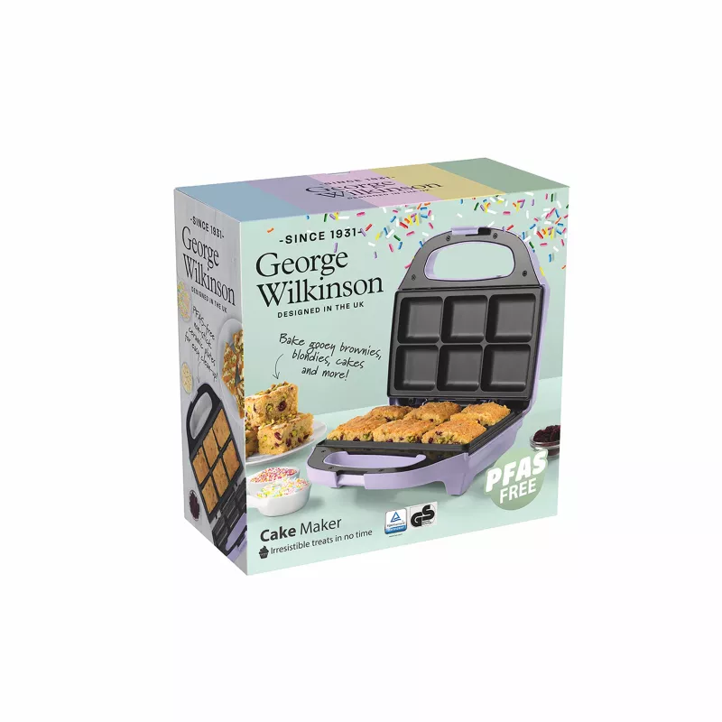 Giles & Posner EK5921GSBLVDE Keptuvė bandelėms - 700W, 7 bandelės, nelimpančios, juoda